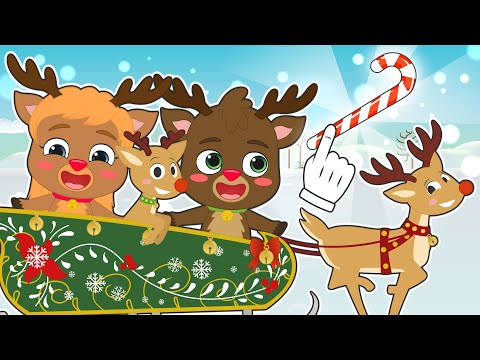 BEBÉS ALEX Y LILY 🦌🎄 Aprende a cuidar de Rodolfo el Reno