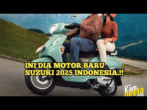 CALON KUAT MOTOR BARU SUZUKI INDONESIA 2025🔥ALL NEW SUZUKI ACCESS 125 2025‼️ BODY MIRIP VESPA 🔥