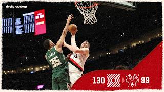 Portland Trail Blazers 130, Milwaukee Bucks 99 | Game Highlights | March 25, 2026