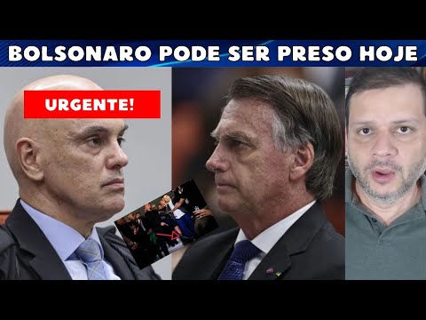 URGENTE! Bolsonaro pode ser PRESO hoje