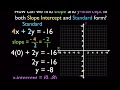Finding Solutions to Linear Equations