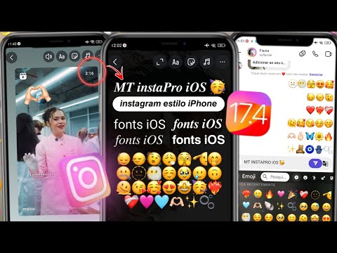 MT INSTAPRO IOS V11.40 ❤️‍🔥 FONTES IOS + EMOJIS + REPOST IOS | INSTAGRAM ESTILO IPHONE 2024 🤩