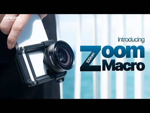 What can you do with Apexel ZoomMacro? Apexel’s first zoom macro mobile phone lens on the market!