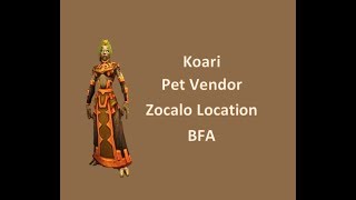 Koari NPC World of Warcraft