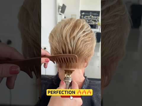 PERFECTION PIXIE HAIRCUT BASIC LINE: Complete Tutorial Linked Below! 🔥🔥🔥