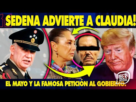 🔥TRUMP RECIBE RESPUESTA INMEDIATA DE LA SEDENA! CLAUDIA SE IMPONE ANTE LA PETICIÓN DEL MAYO