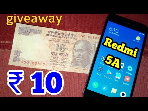 ₹10 only | Redmi 5A | Don't miss hurry up 100% true | small REVIEW+GIVEAWAY
