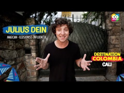 The magician Julius Dein gets inspired by the magic of Cali, Colombia