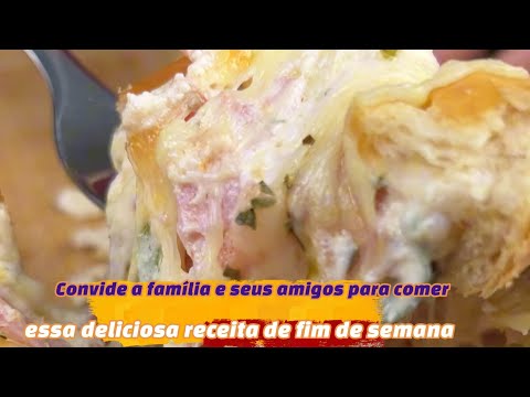 Convide a família e seus amigos para comer essa deliciosa receita de fim de semana