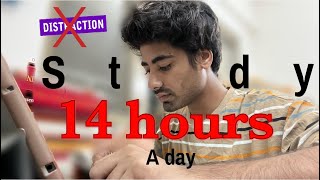 How to Study for 14 hours a day || Study tips  || Kushal dhanwant#neet2024  #motivation