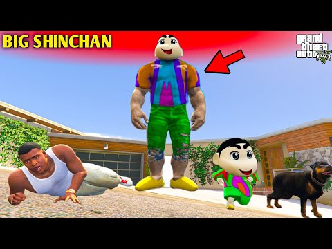 Shinchan Become So Powerful in GTA 5! 🥵