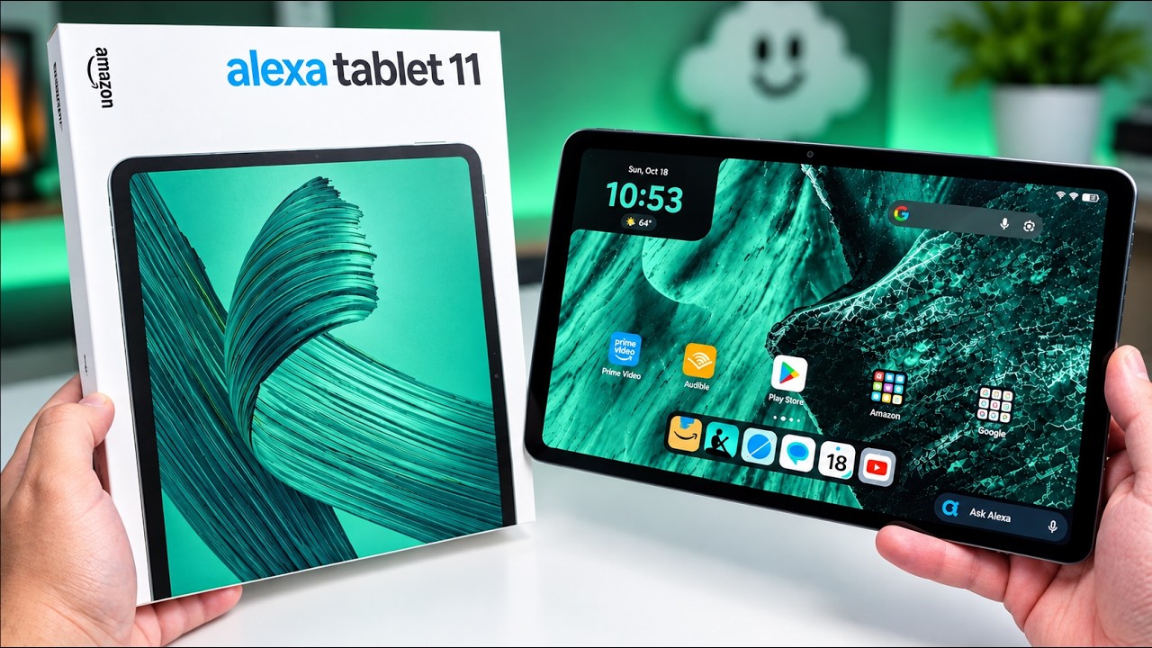 Amazon Alexa Tablet 11 - Unboxing and First Impressions!