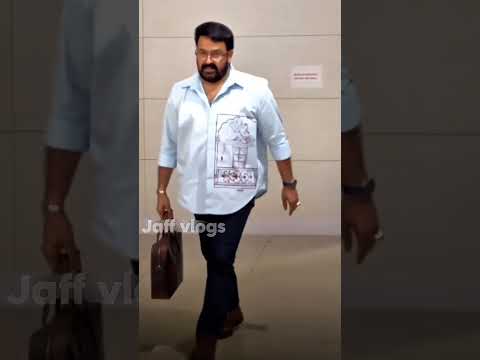 Mohanlal latest video at Cochin Airport #viral #shortvideos #trending #trendingshorts #mohanlal