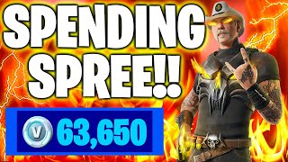 SPENDING 60,000+ V-BUCKS in Fortnite!! (Spending Spree #43)