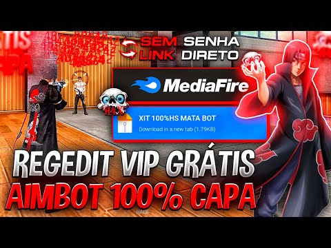 REGEDIT MOBILE 🤪🔥PUXA PRA CABEÇA XIT PARA MOBILE FF ANDROID E IPA IOS 100%HS ATUALIZADA ANTIBAN LINK