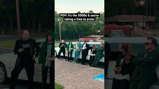 POV: It’s the #2000s & you’re taking a limo to prom. #nostalgia #2000sfashion #millennials