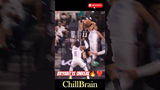 THE EXACT MOMENT BRYANT LITERALLY LOCKED DOWN LU DORT  IN THE PAINT! 🔒😤#dort #bryant #spurs #shorts