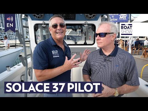 SOLACE 37 PILOT seen at Miami International Boat Show 2025 - The Boat Show