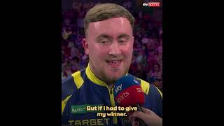 Who agrees with Luke? 💭