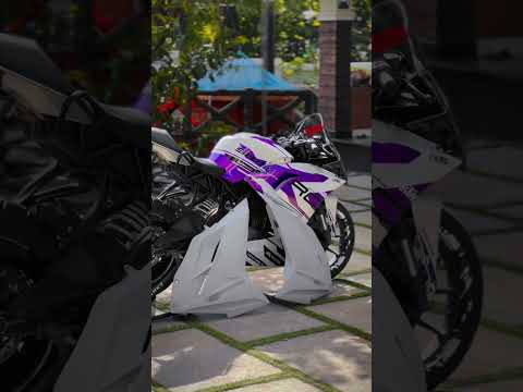 RC 200 modified 💜 X2se side panel 🦾 #rc390 #modified #ytshorts #shorts #viralshorts