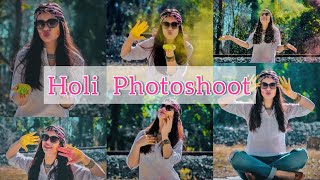 Best Holi Pose ideas for girls | Holi photoshoot | Holi Pose in Kurti | Minisha Pathak #holi