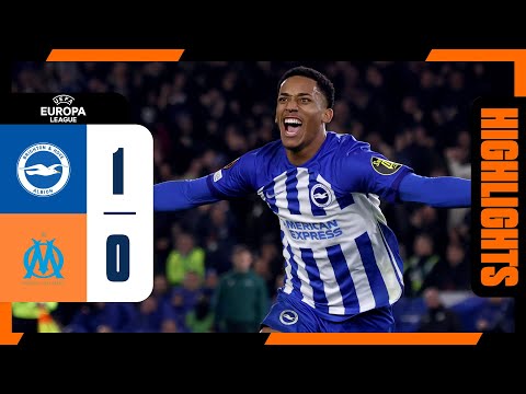 UEL Highlights: Brighton 1 Marseille 0