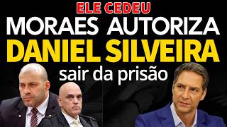 MORAES CEDE! Daniel Silveira tem autorização para sair da prisão temporariamente para tratamento!