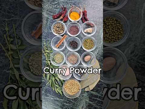 Curry Powder Masala Recipe #Shorts
