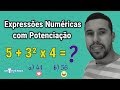 Expressões Numéricas e Potenciação