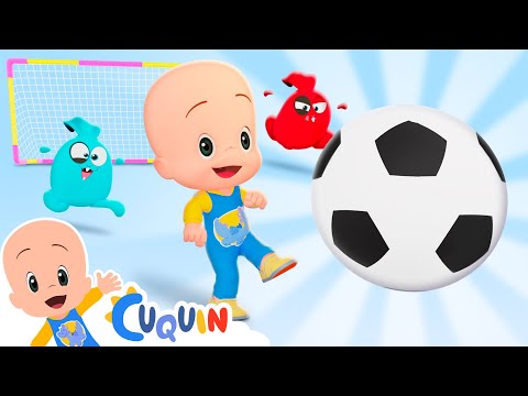 Football with Cuquin and Ghost  | Educational videos with Cuquin