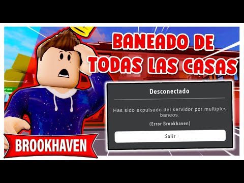 ¿QUÉ PASA SI TE BANEAN DE TODAS LAS CASAS de BROOKHAVEN? - Roblox YoSoyLoki