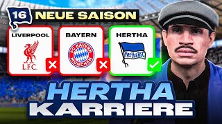 Das ENDE bei HERTHA ⁉️💔 RAMMELS ENTSCHEIDUNG in Saison 5 😨 EA FC 25 Hertha Karrieremodus #16