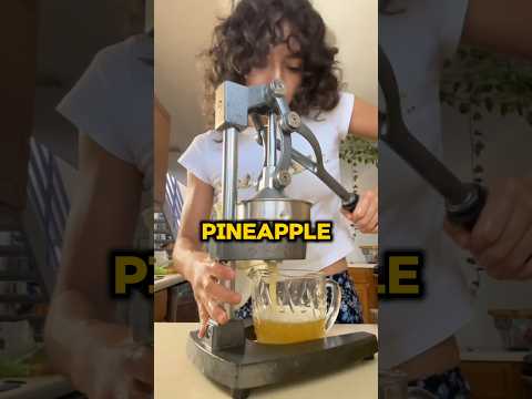 Fresh Pineapple vs Bottled Juice 🍍🍹