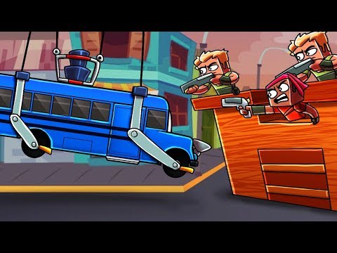 Minecraft | MODDED ROYALE - Fortnite in Minecraft! (Bases, Secrets, War)