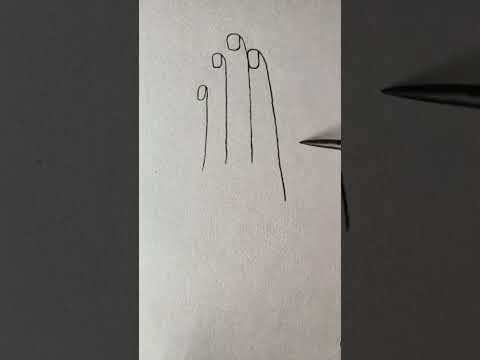 Dibuja una Mano fácil #dibujo #dibujosart #dibujoalápiz #drawing #tutorial #dibujopasoapaso #arte