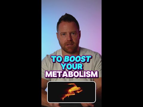 Here’s an easy way to boost your metabolism. Comment BOOK and I’ll send you a free book to get s