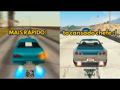 20 Coisas que o GTA San Andreas faz MELHOR que o GTA 5