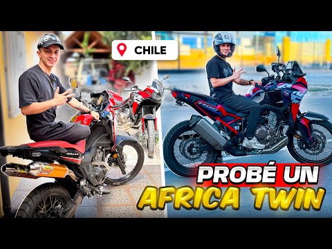 PROBE UN AFRICA TWIN! GARAGE LLENO DE MOTOS - VIAJE A CHILE!