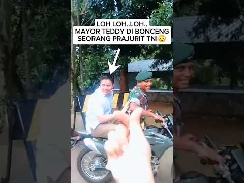 Senyum Manis Mayor Teddy Ajudan Pak Prabowo Subianto #prabowopresiden2024 #mayorteddy