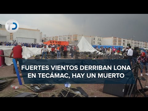 Muere Adulta Mayor Tras Ca Da De Lona En Evento De Alejandra Del Moral