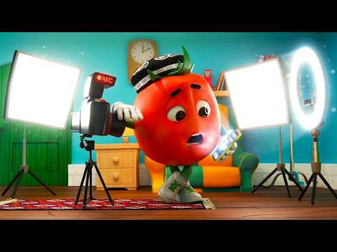 Помидор Доппи 🍅 Блогер и другие профессии ⭐️ Сборник эпизодов на канале KEDOO мультики для детей