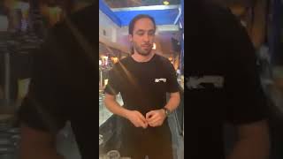 hotel motel at ur local (London, U.K.) bar feat. our fave bartender