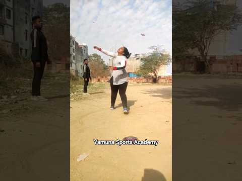 Best Throw 💪#throw #girlpower #viral #youtubeshorts #shorts #yamunasportsorganization