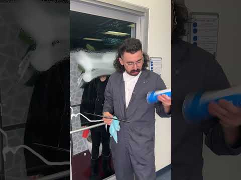 Prank leaves janitor spooked and speechless! #shorts