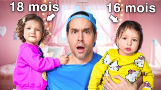 24H Avec Mes Deux Bébés 💖 La routine a complètement changé!