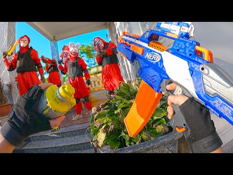 NERF WAR : MANSION BATTLE (Nerf First Person Shooter)