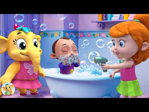 Bubble Bath Song with Sea Animals! 🛀 + More Nursery Rhymes & Kids Songs | Babytoonz Kids TV #rhymes