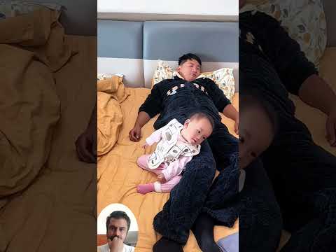 Father and son love ❤ #cute #funny #baby #buraqpakistan