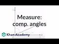 Complementary Angles and Expressions