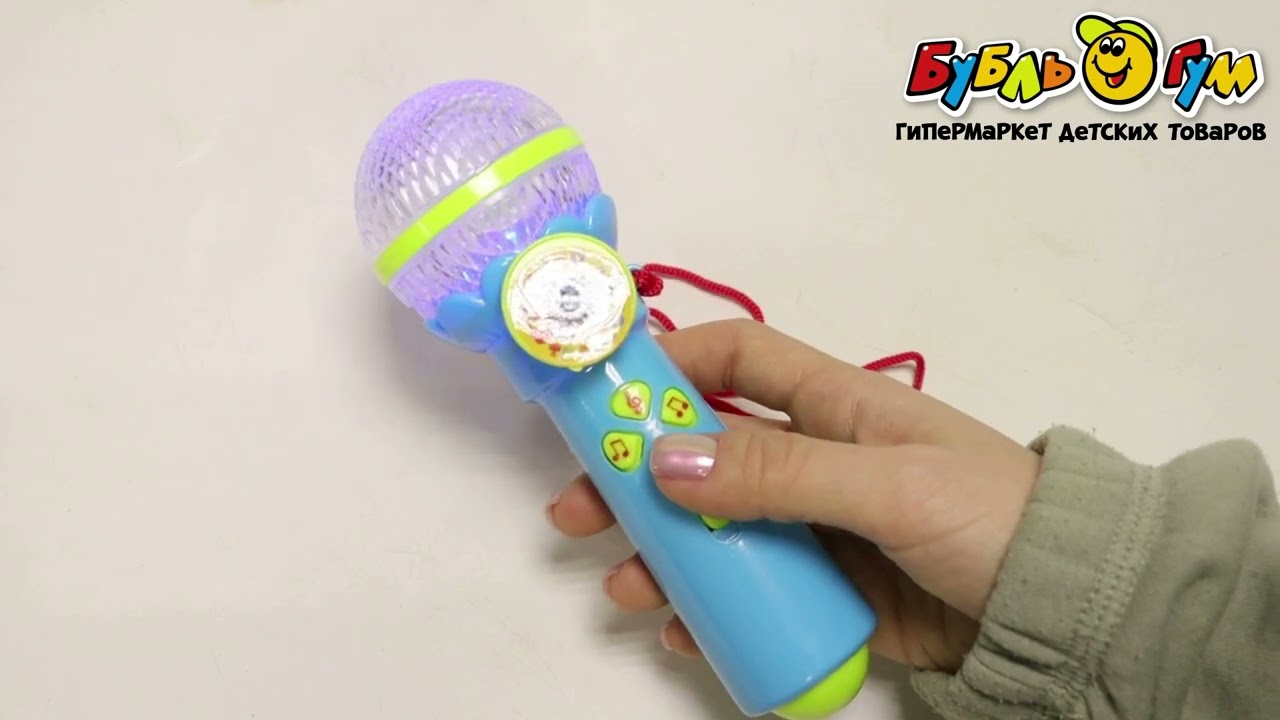 Игрушка озвученная Сининий Трактор Микрофон 30песен - видео
